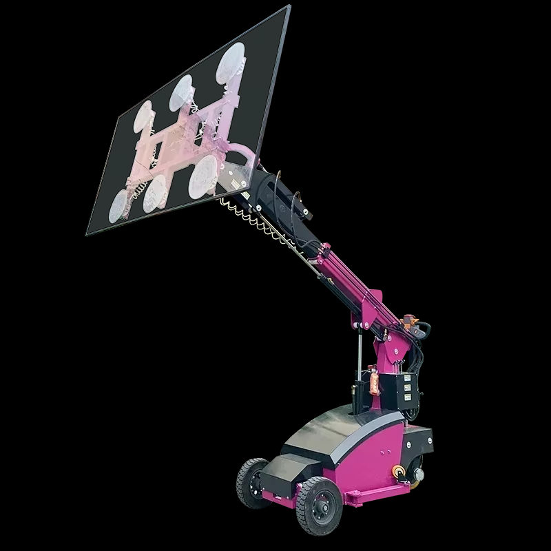 Metal Tempered Glass Lifting Equipment Glass Installation Robot Vacuum Electric Suction Cup Lifter